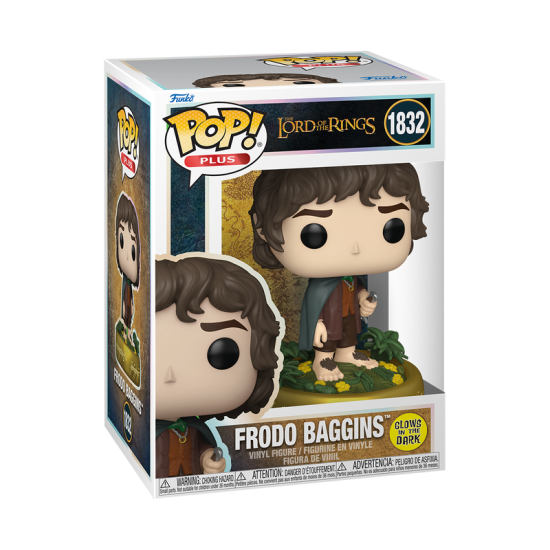 Фигурка Funko Pop! Plus: The Lord of the Rings - Frodo Baggins (Glows in The Dark) #1832 Vinyl Figure