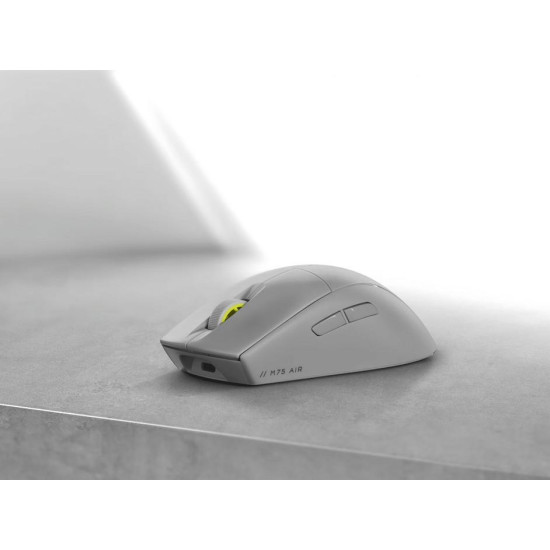 CORSAIR M75 AIR Ultra-Lightweight Gaming Mouse - Light Gray