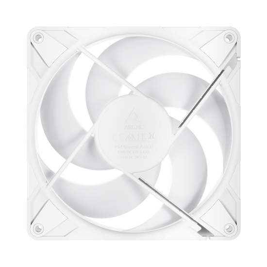 3-Pack Fan ARCTIC P14 Pro Reverse A-RGB White 140mm PWM - ACFAN00328A