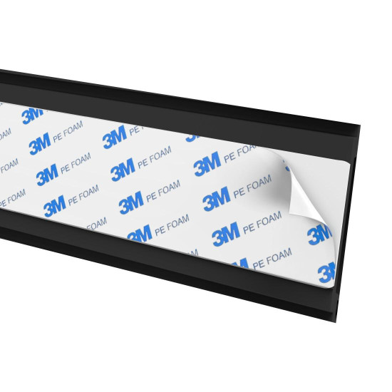 Hama Metal Cable Duct, Magnetic, 55 x 5 x 3.2 cm, black