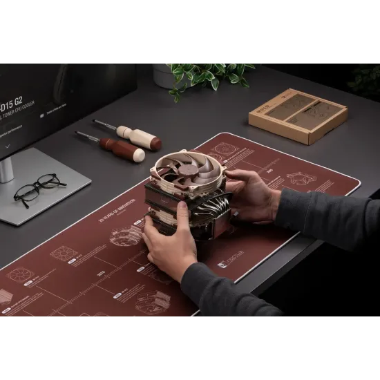 Подложка за мишка Noctua NP-DM3 Anniversary Deskmat - 900 x 400 x 4 mm