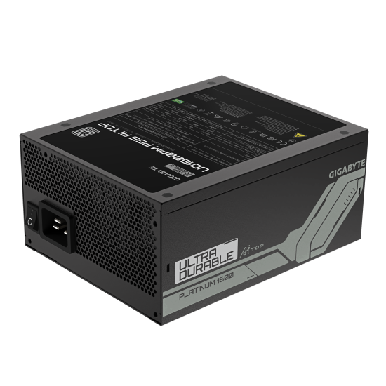 Power Supply Gigabyte UD1600PM PG5 AI TOP - 1600W 80+ Platinum PCIe 5.1 Ready
