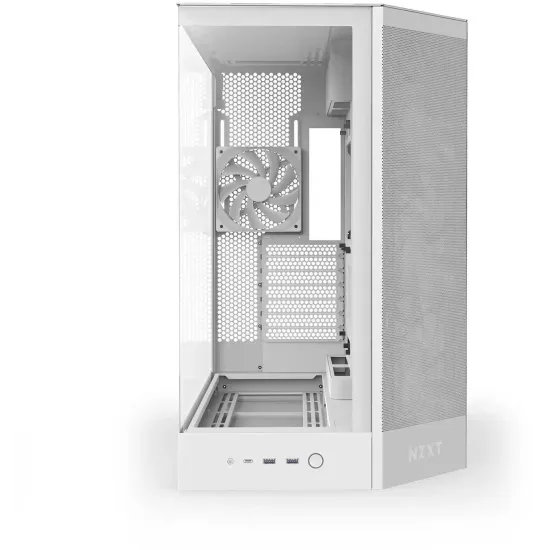 Case NZXT H9 Flow Dual-Chamber - White