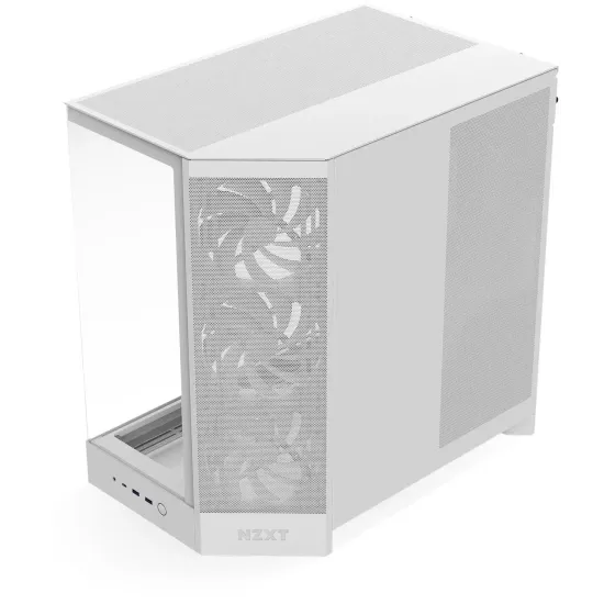 Case NZXT H9 Flow Dual-Chamber - White