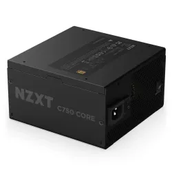 Power Supply NZXT C750 Core 750W 80+ Gold ATX 3.1 PCIe 5.1 - Fully Modular