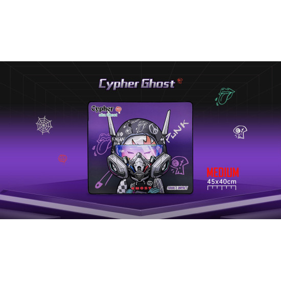 Gaming pad A4 Bloody BP-45W Cypher Ghost 450 x 400 x 5mm