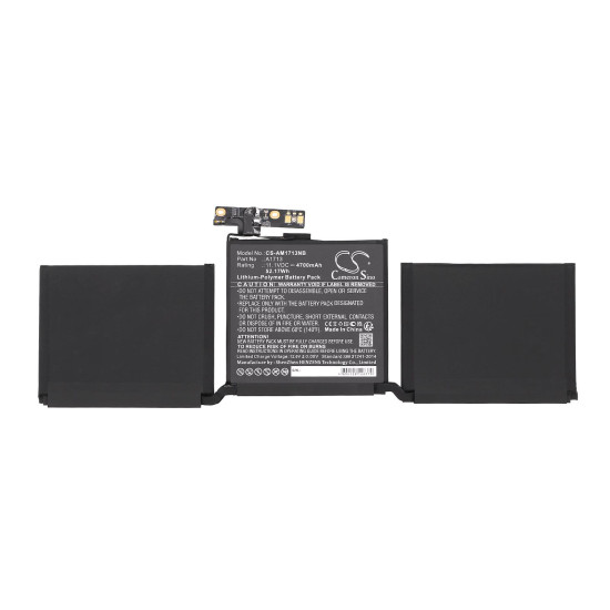 Батерия за лаптоп Apple MacBook Pro 13 A1708  A1713 LiPo 11.1V 4700mAh CAMERON SINO