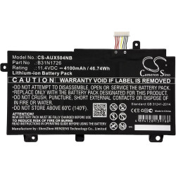 Батерия за лаптоп  ASUS FX504, TUF Gaming A15 FA506IC-HN075W, TUF Gaming FX505DD-AB71-CA, B31BN91 LiPo 11.4V 4100mAh CAMERON SINO