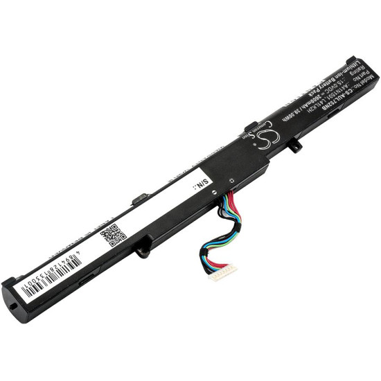 Батерия за лаптоп  ASUS GL752JW, VivoBook Pro N552VW-FI035T, VivoBook Pro N752VX-GC084T, A41N1501 LiIon 15V 2600mAh CAMERON SINO