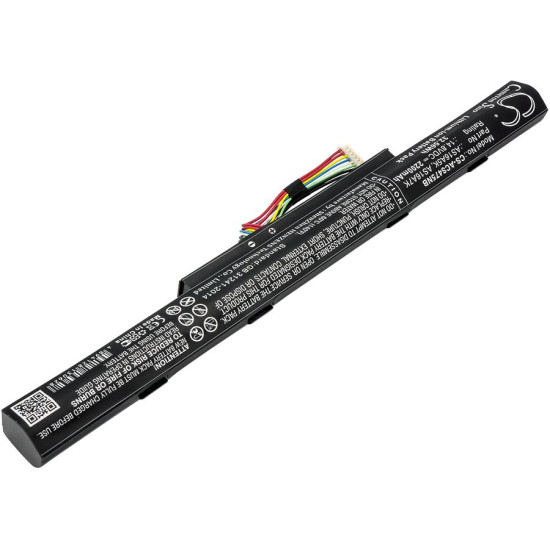 Laptop Battery for ACER Aspire E5 476G 53KY; Aspire E5-575-36BC; Aspire F5-522-65GG  AS16A5K Liion 14.8V 2200mAh CAMERON SINO