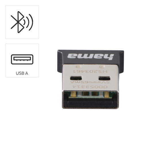 Hama Bluetooth® USB Adapter, Version 5.4, Class 2