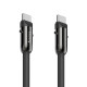 Hama USB-C Cable and Mobile Phone Strap, 2-in-1 Solution, 1.2 m, black