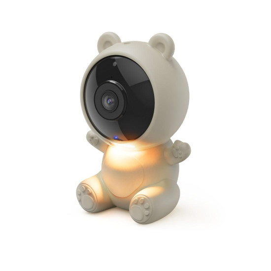 Hama Smart Surveillance Camera, for Babies, WLAN, App, Night Light, Audio, 1080p