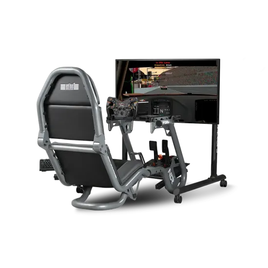 Next Level Racing Round Tube Freestanding Single Monitor Stand