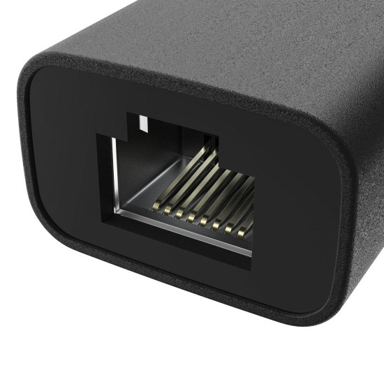 HAMA Мрежов адаптер, USB-C, 2.5 Gigabit Ethernet, Черен