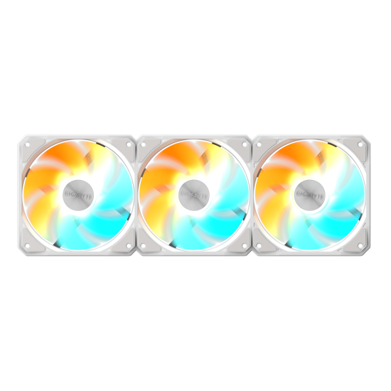 3-pack Fans GIGABYTE AORUS EZ CHAIN RVS FAN 120 ICE - 120x120x25mm ARGB