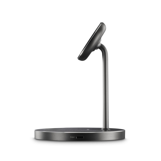 Hama Wireless Qi2 Charger, Inductive Fast Charging, Charging Station Stand, 15 W