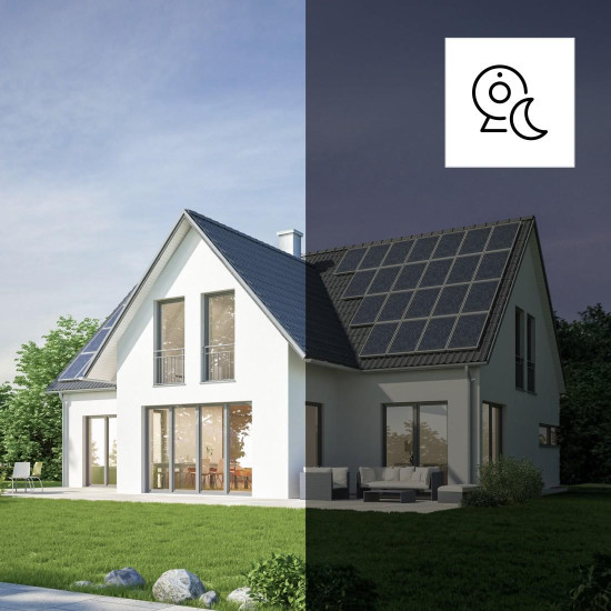 Hama Smart Surveillance Camera, WLAN, for Outdoors, Night Vision, 1080p, Recordi