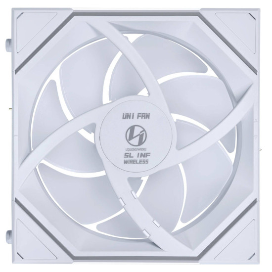 Lian Li UNI FAN SL-INF Wireless ARGB PWM Fan - 120 mm White