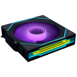 Lian Li UNI FAN SL-INF Wireless ARGB PWM Fan - Reverse Blade, 120 mm Black