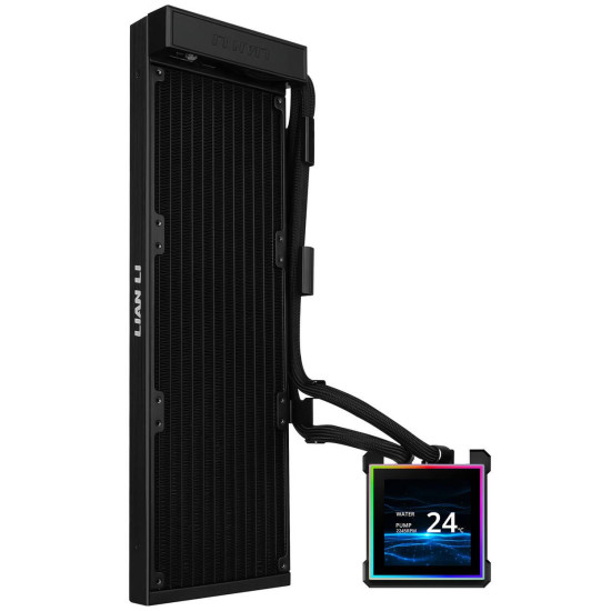 CPU AiO Cooler Lian Li HydroShift II LCD-S 360N Fanless ARGB - Black