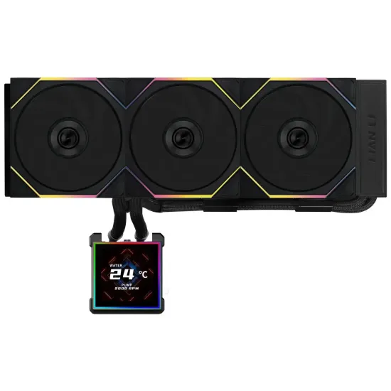 CPU AiO Cooler Lian Li HydroShift II LCD-S 360TL RGB - Black