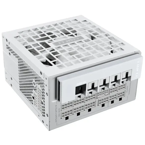 Power Supply Lian Li RS 1000W 80+ Gold PCIe 5.1, ATX 3.1, RS Hub - White