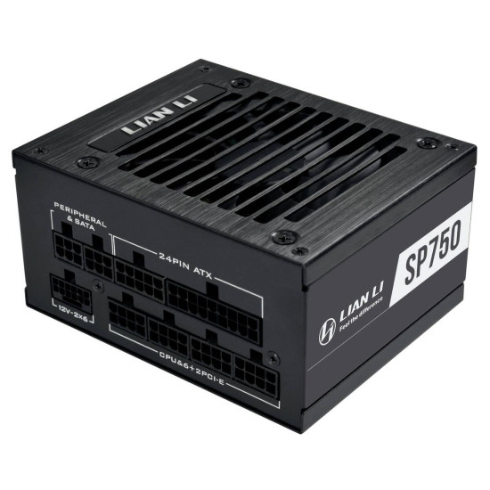 Power Supply Lian Li SP750 V2 Black 750W 80+ Gold PCIe 5.1, ATX 3.1