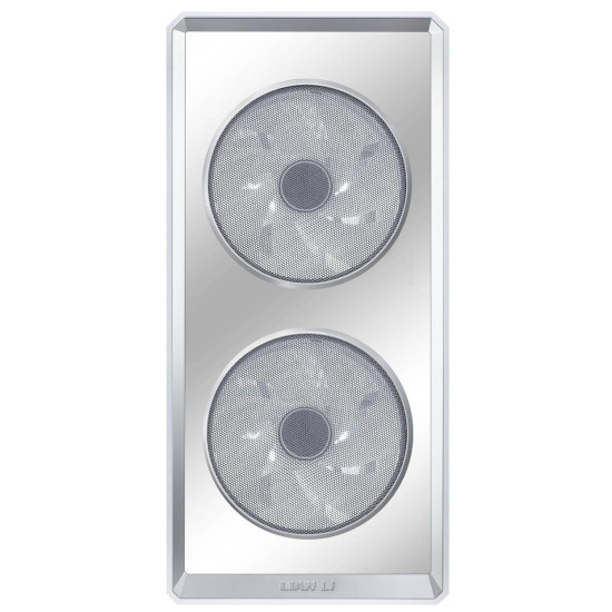 Кутия Lian Li LANCOOL 217 INF RGB Mid-Tower, Tempered Glass - Бял