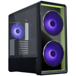 Кутия Lian Li LANCOOL 217 INF RGB Mid-Tower, Tempered Glass - Black