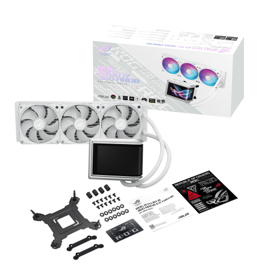 CPU AIO Liquid Cooler ASUS ROG Ryuo IV 360 ARGB White Edition 6.67
