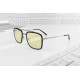 GUNNAR Baron Silver Computer Glasses - Amber