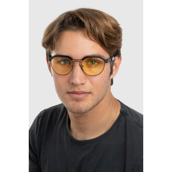 GUNNAR Campbell Computer Glasses - Onyx - Clear Pro