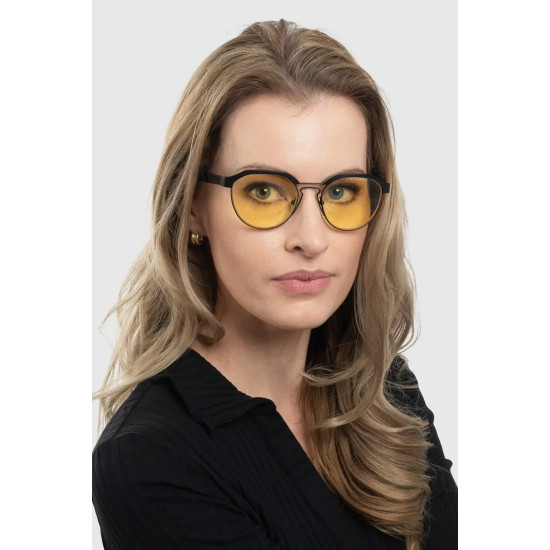 GUNNAR Campbell Computer Glasses - Onyx - Clear Pro