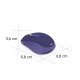 Hama “WM-450” Multi-Device Mouse, Wireless, Radio/Bluetooth®, 7 Buttons, purple