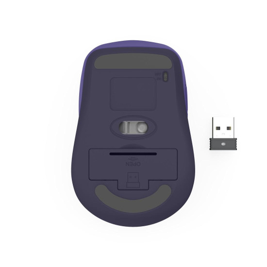 Hama “WM-450” Multi-Device Mouse, Wireless, Radio/Bluetooth®, 7 Buttons, purple