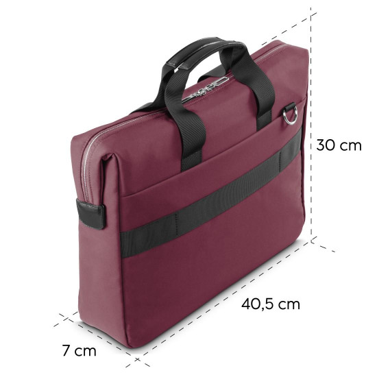 Hama “Ultimate” Laptop Bag, 34 - 36 cm (13.3” - 14.1”, red