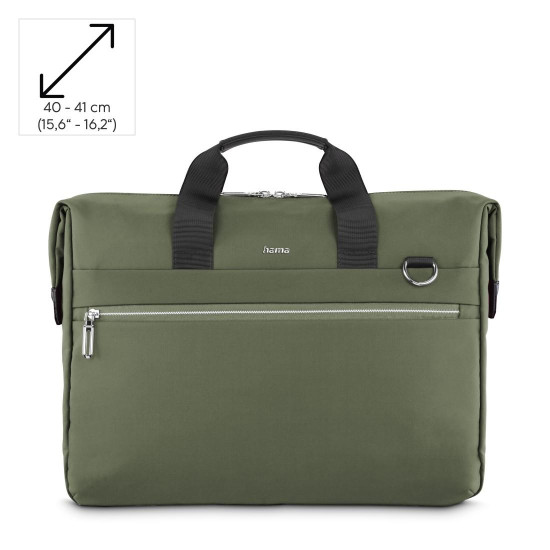 Hama “Ultimate” Laptop Bag, 40 - 41 cm (15.6” - 16.2”), green