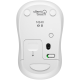 Wireless optical mouse LLOGITECH M240, Off-White