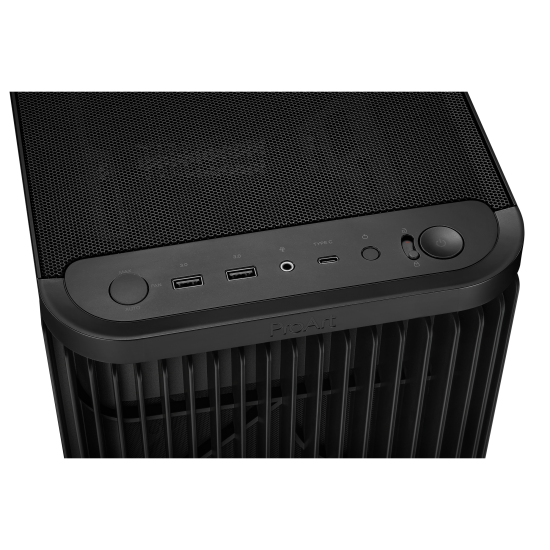 Case ASUS ProArt PA401 Black - Tempered Glass Panel