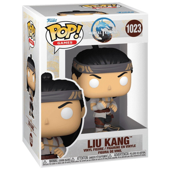 Funko Pop! Games: Mortal Kombat - Liu Kang (God of Fire) #1023