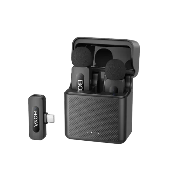 Dual-Channel Wireless Microphone BOYA BY-V30 - USB-C