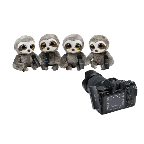 4-Channel Mini Wireless Microphone BOYA BY-V4