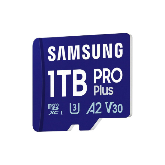 Memory card Samsung PRO Plus 1 TB, microSDXC UHS-I Class 10, Adapter