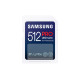 Memory card Samsung 512Gb PRO Ultimate SD Card Full-Size SDXC UHS-I , U3, V30, USB Adapter