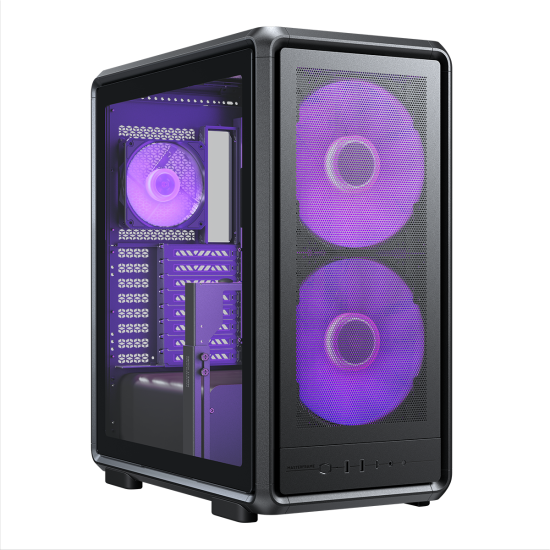 Case CoolerMaster MasterFrame 500 Mesh - Black ARGB