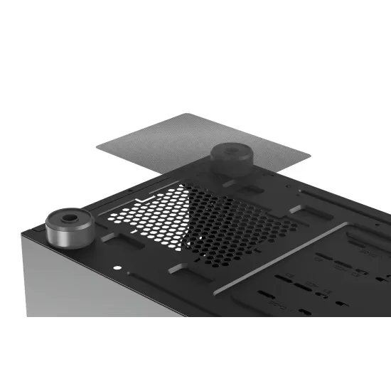 Case Spire U20M, Mini / Micro-ATX tower, black