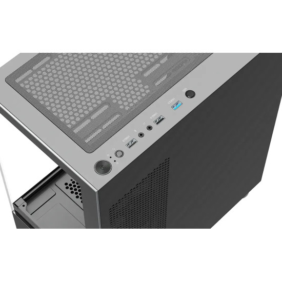 Case Spire U20M, Mini / Micro-ATX tower, black