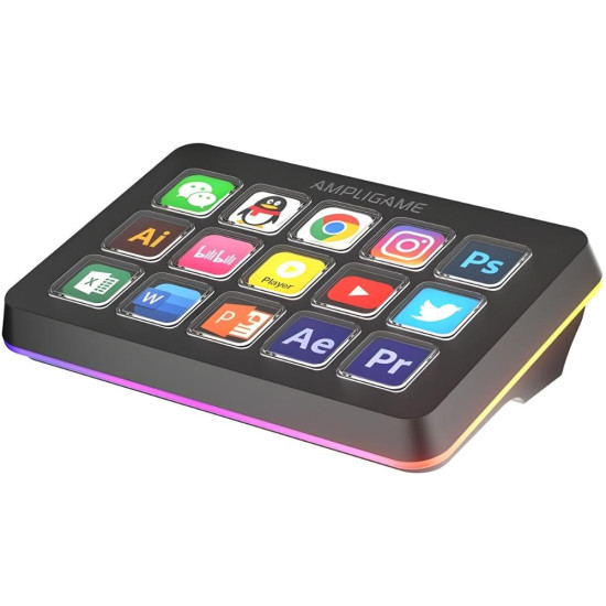 Fifine D6 Stream 15 Customized Keys and Software for Streaming