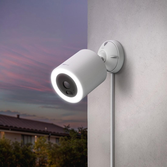 Hama WLAN Surv. Camera with Light and Motion Detector, Smart, for Outdoors